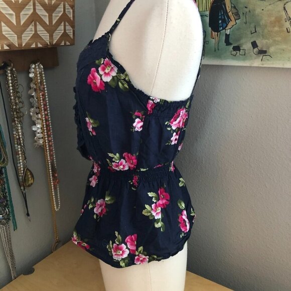 Hollister Gilly Hicks Floral Babydoll Camisole Tank - Picture 5 of 11